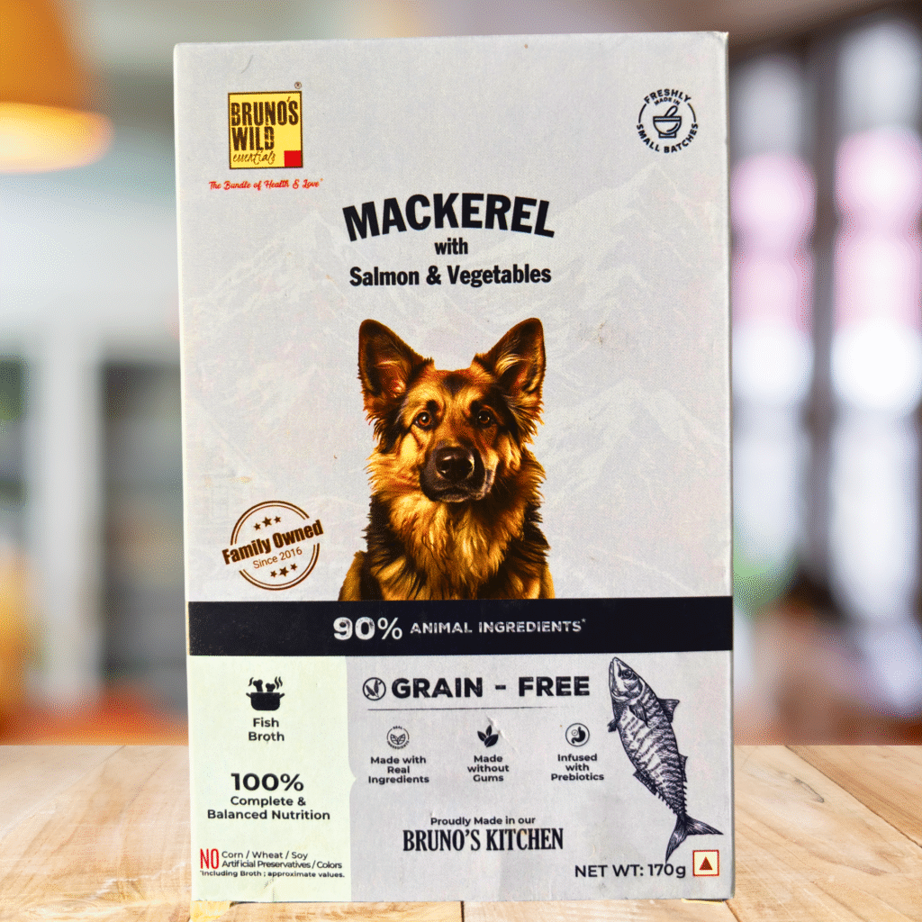 Best wet dog food by Bruno's Wild Essentials