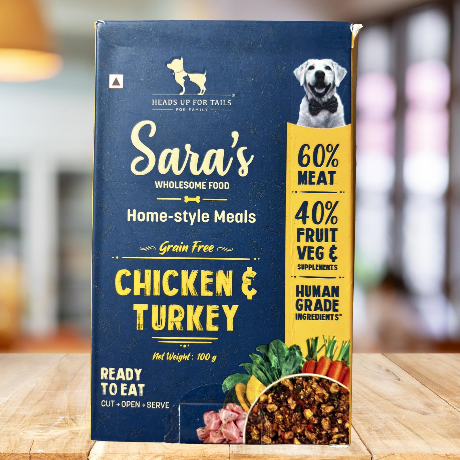 Sara's Wholesome Food Chicken & Turkey from Heads Up For Tails