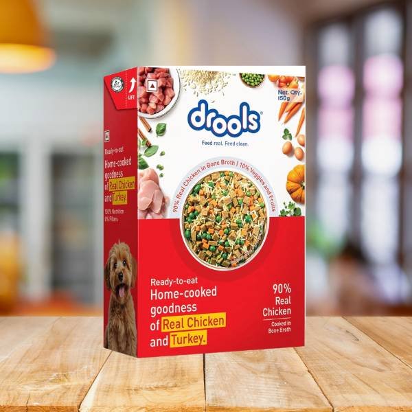 Drools Fresh meal for street dogs in India