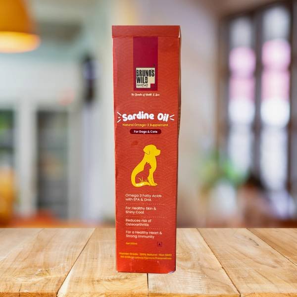Bruno's Wild Essentials Sardine Oil For Dogs
